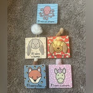 Set of 5 Jellycat books